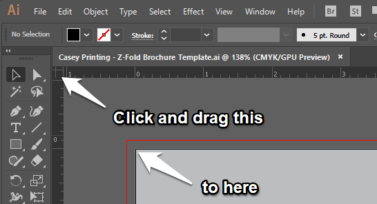 How to Create a Z-Fold Brochure in Illustrator CC (Free Template)